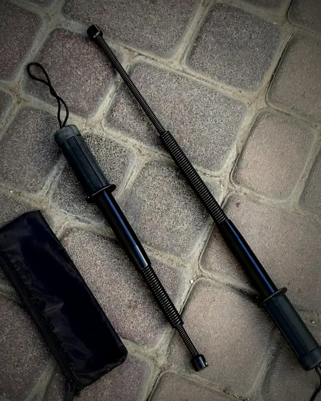 عصا فنری جیبی همراه کیف|کوهنوردی و کمپینگ|رامهرمز, |دیوار