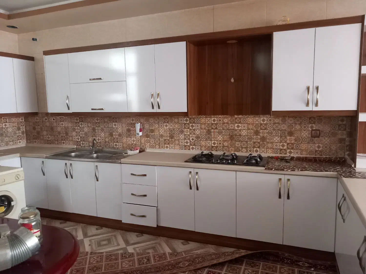 کابینت|آب‌چکان و نظم‌دهنده ظروف|اصفهان, فجر|دیوار