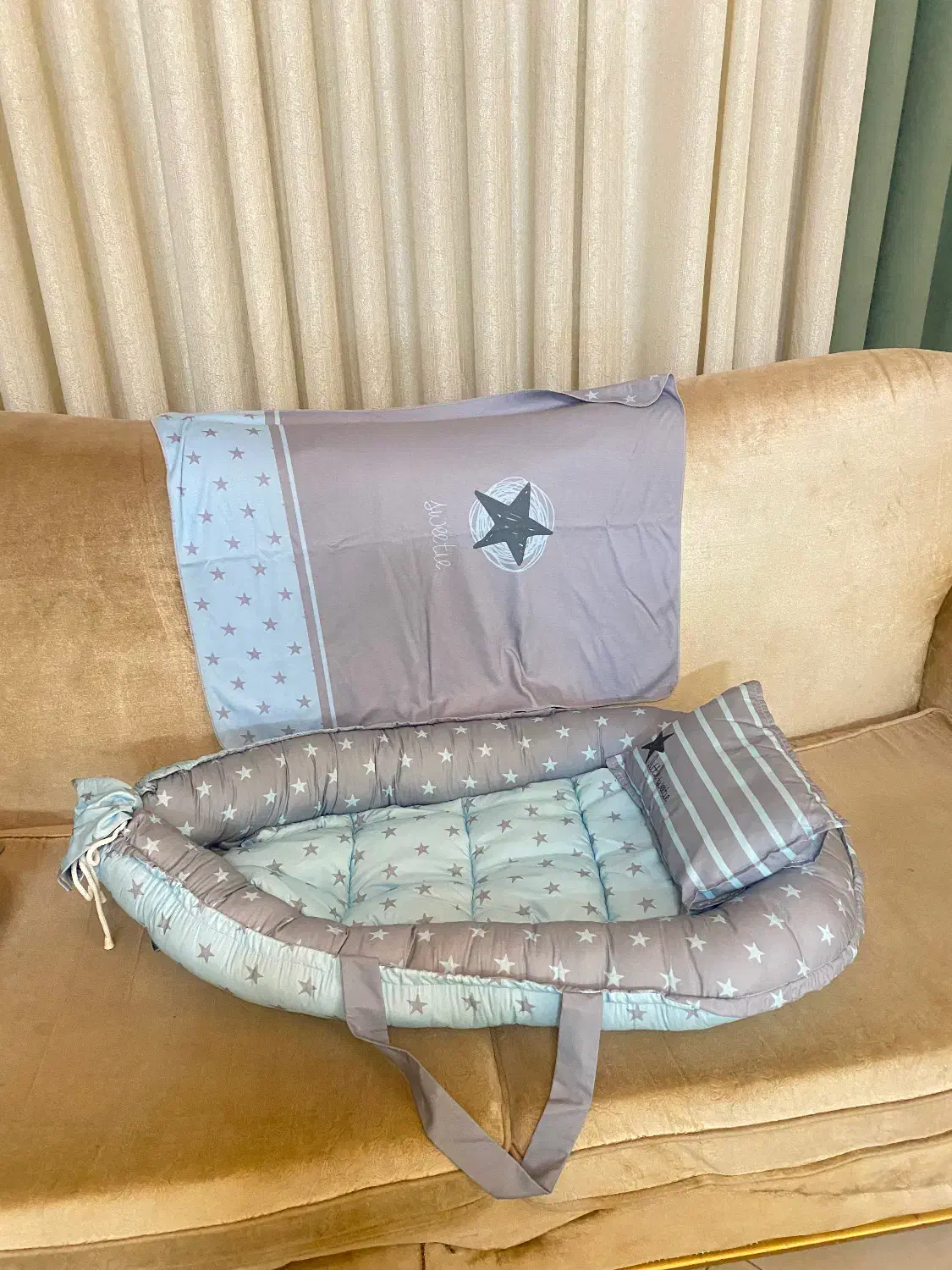 تشک گارددار واقعا در حد نو|اسباب و اثاث بچه|رشت, چله خانه|دیوار