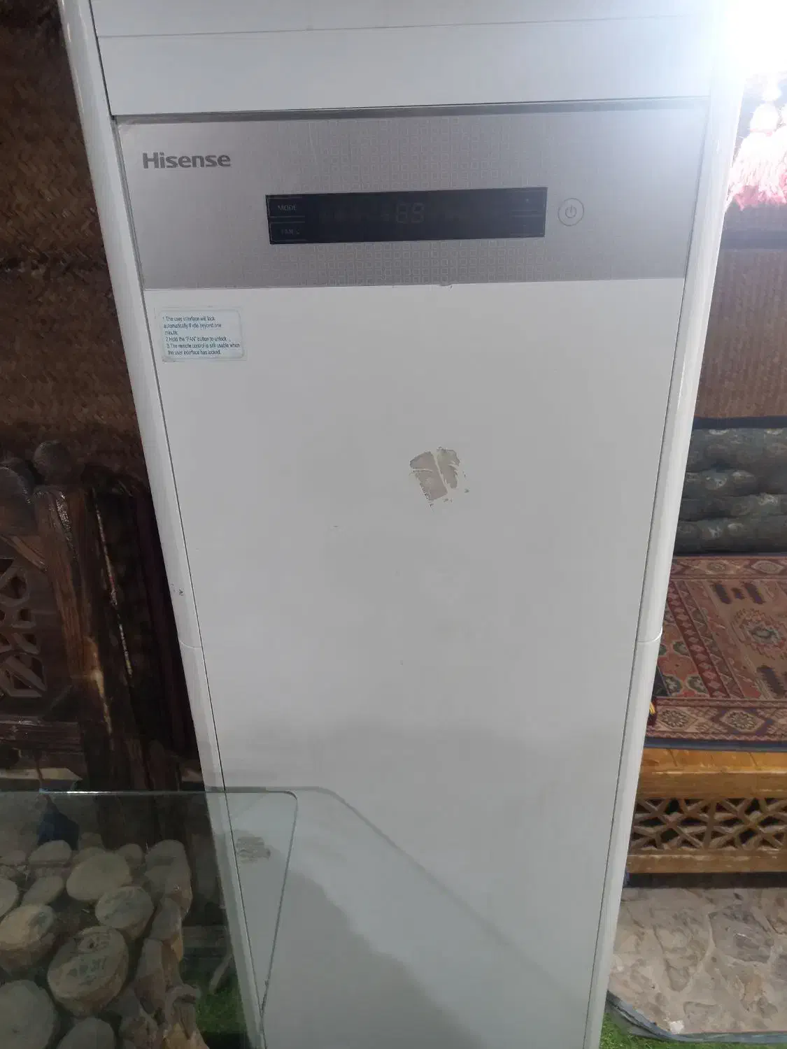 دو عدد اسپلیت ایستاده در حد نو تک فاز|کولر گازی و فن‌کوئل|کرمان, |دیوار