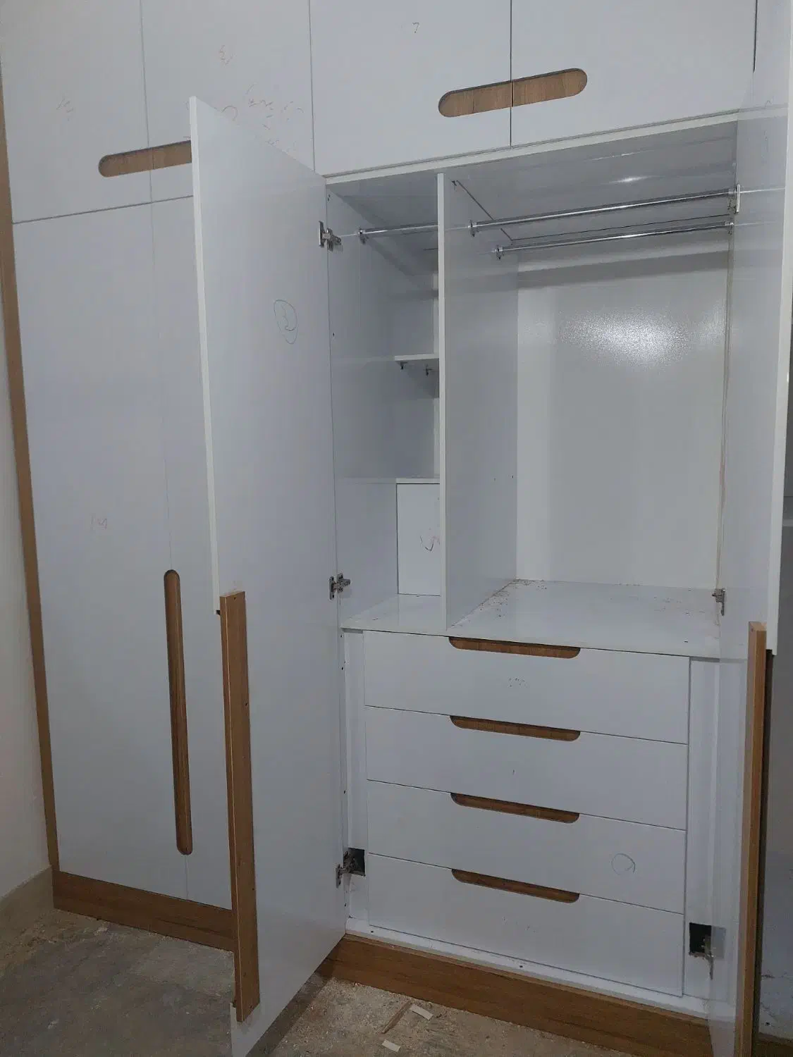 ساخت کمد دی و اری  چهار چوبی و کمدی|جاکفشی، کمد، دراور|نظرآباد, نظرآباد|دیوار