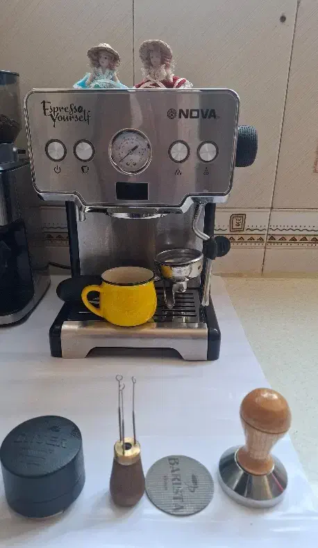 اسپرسو ساز نووا ۱۲۸ نیمه صنعتی|سماور، چایساز، قهوهساز|اهواز, بهزاد شهر|دیوار