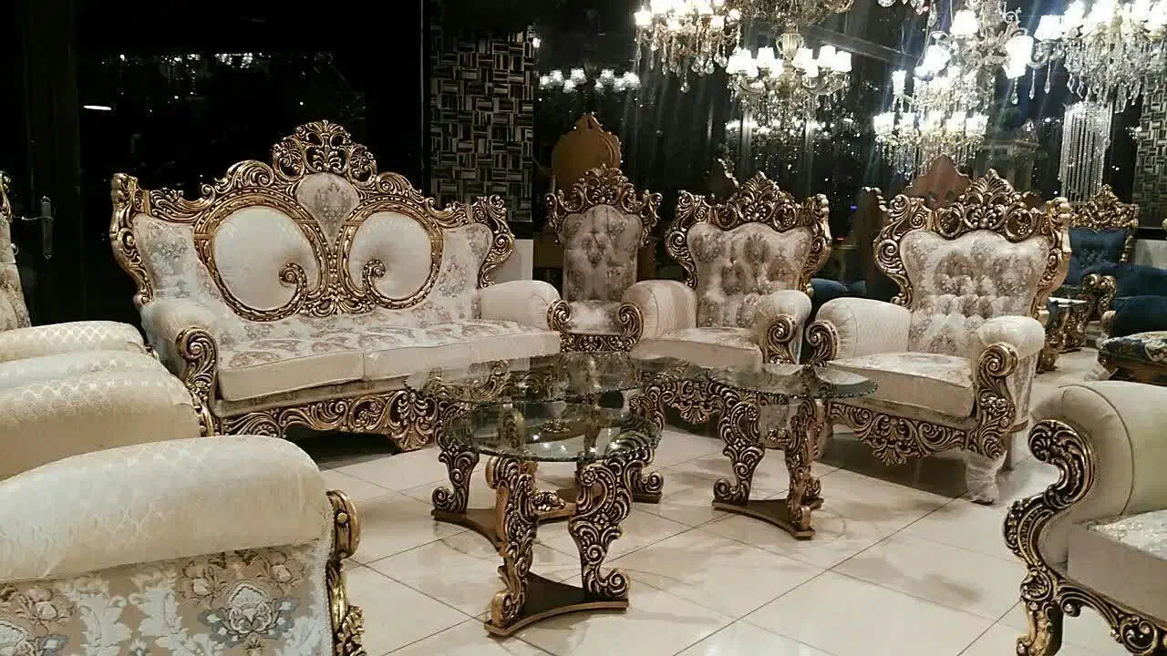 مبل استیل سلطنتی مدل نوژن|مبلمان خانگی و میز عسلی|زاهدان, |دیوار