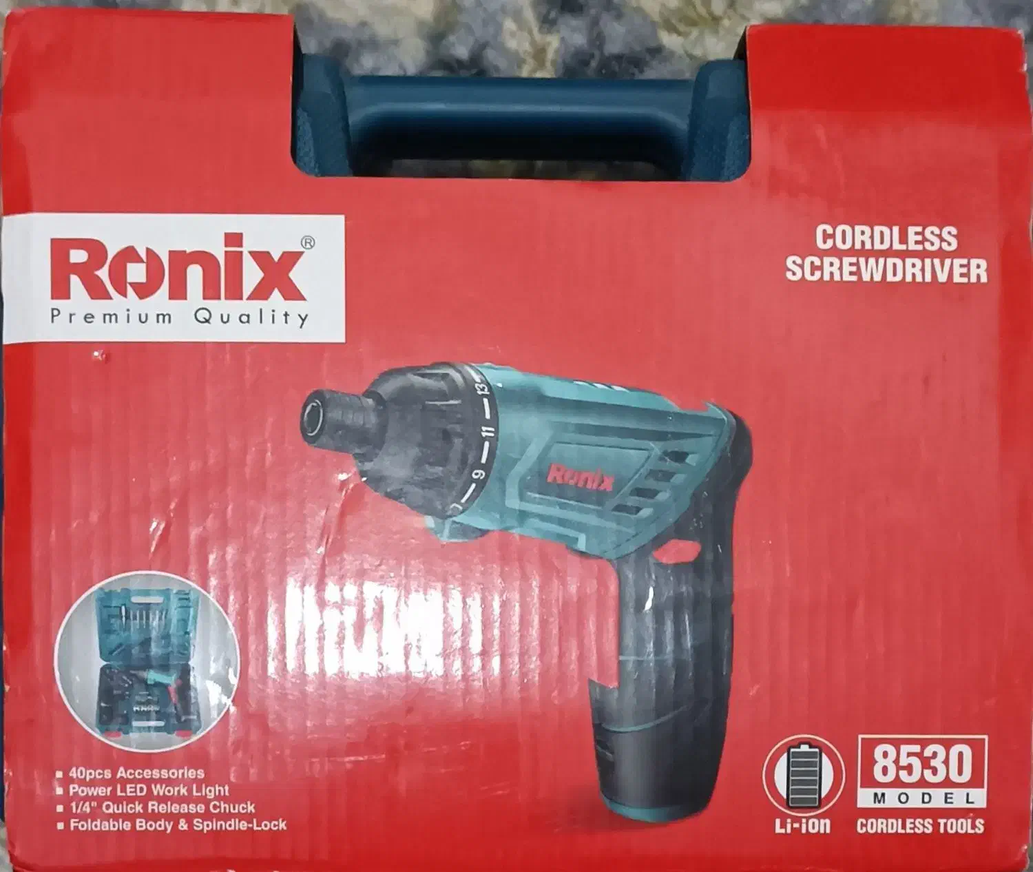 دریل رونیکس/ پیچ گوشتی شارژی تاشو 8530|ابزارآلات|تهران, ابوذر|دیوار