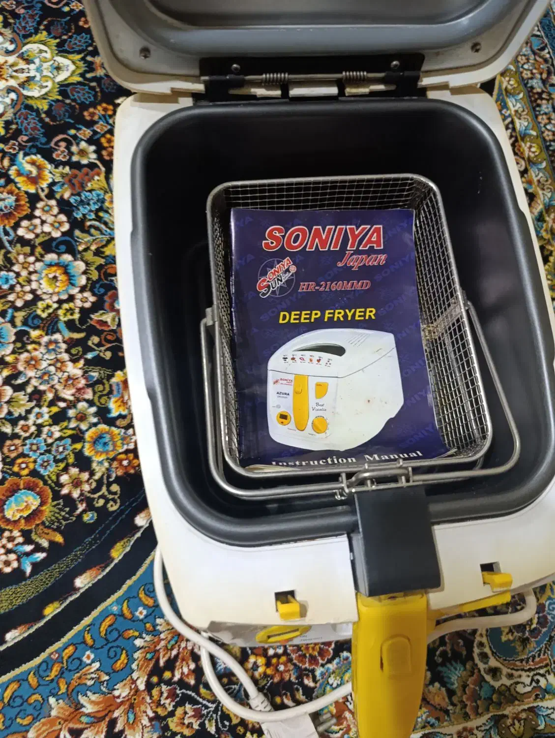 یک عدد سرخ کن نونو یه بار هم استفاده نشده|سایر لوازم برقی|مشکیندشت, |دیوار