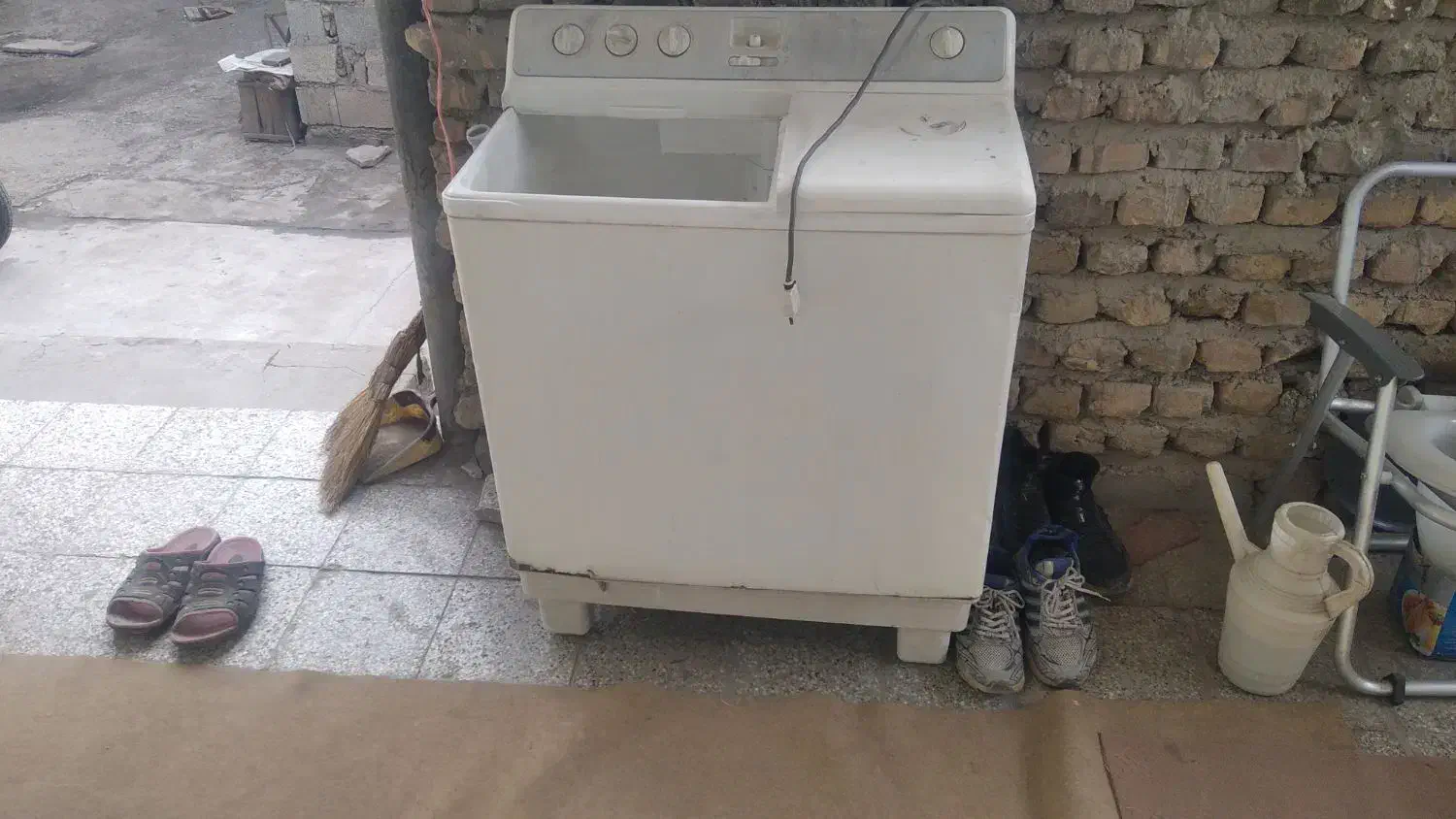 لباسشویی دوقلو|ماشین لباسشویی و خشککن لباس|گنبد کاووس, |دیوار