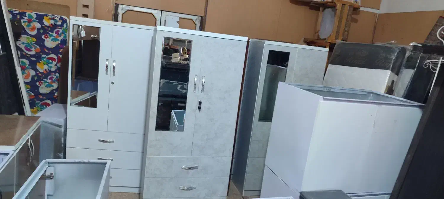 کمد لباسی دو درب و سه کشو|جاکفشی، کمد، دراور|بهبهان, |دیوار