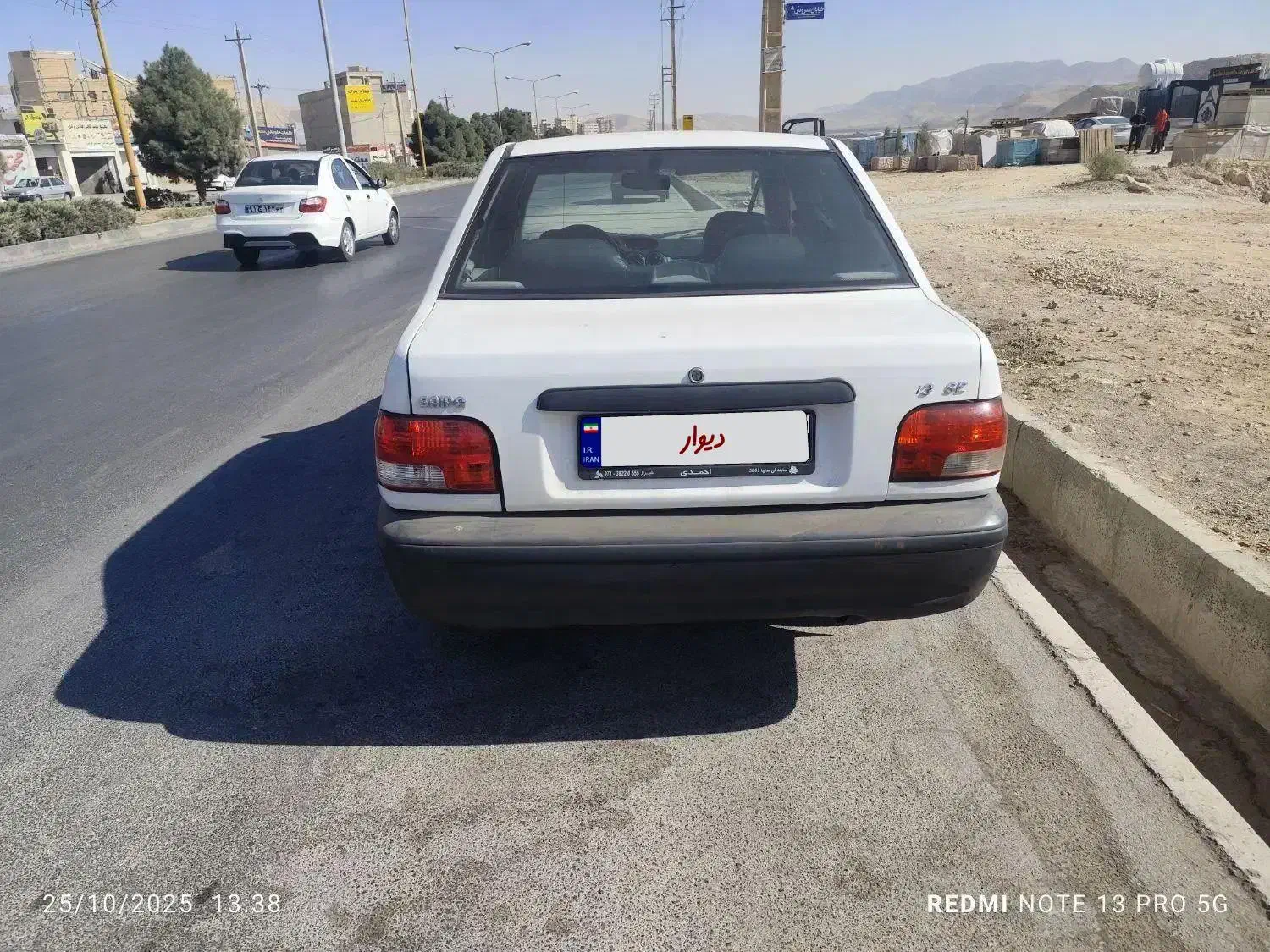 پراید 131 se مدل 98|خودرو سواری و وانت|صدرا-فارس, فاز ۱|دیوار