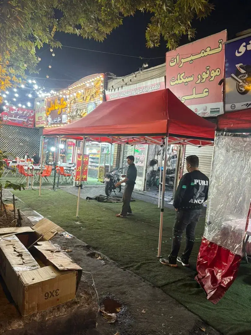 سایبان درمراسمات مزهبی بازار روز چیگرکیها مسافرتی|کوهنوردی و کمپینگ|تهران, خانی آباد نو جنوبی|دیوار