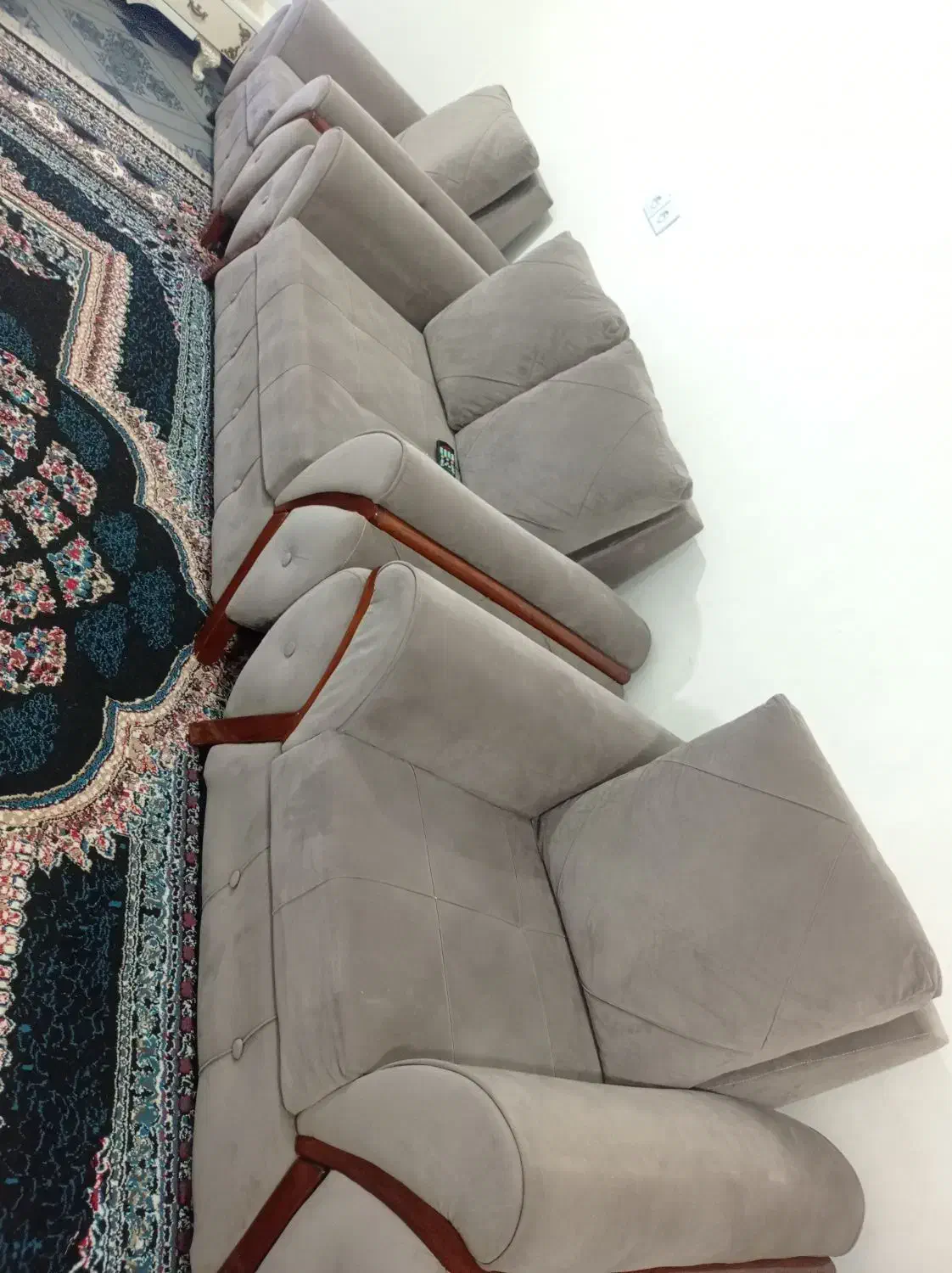 مبل 7نفره|مبلمان خانگی و میز عسلی|آق قلا, |دیوار