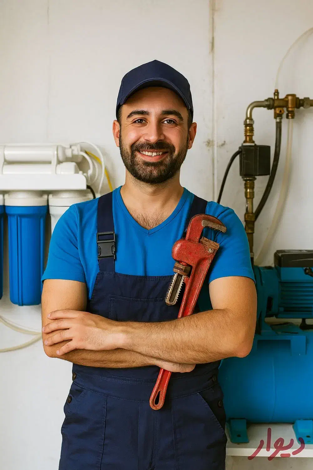 نصب وتعمیرات پمپ اب وتصفیه اب خانگی|خدمات پیشه و مهارت|کیش, |دیوار