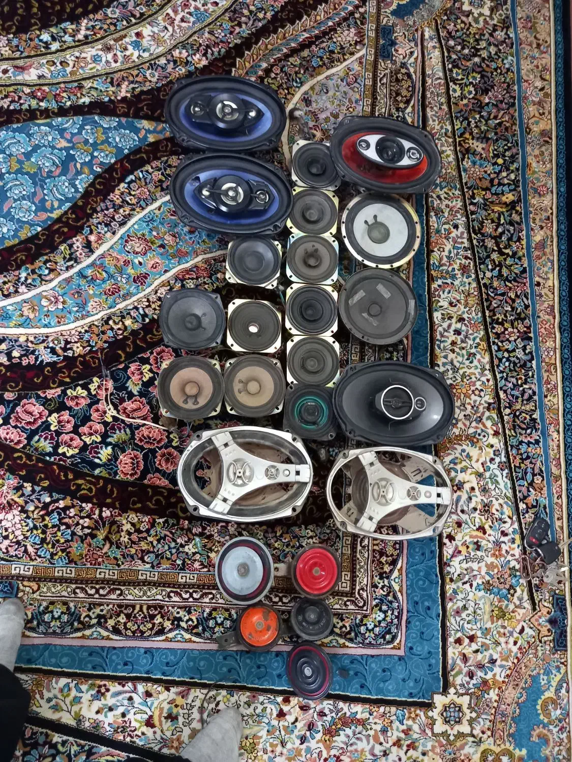 لوازم پراید .اینه مانیتور دار با دوربین دنده عقب.|قطعات یدکی و لوازم جانبی|قم, ولیعصر|دیوار