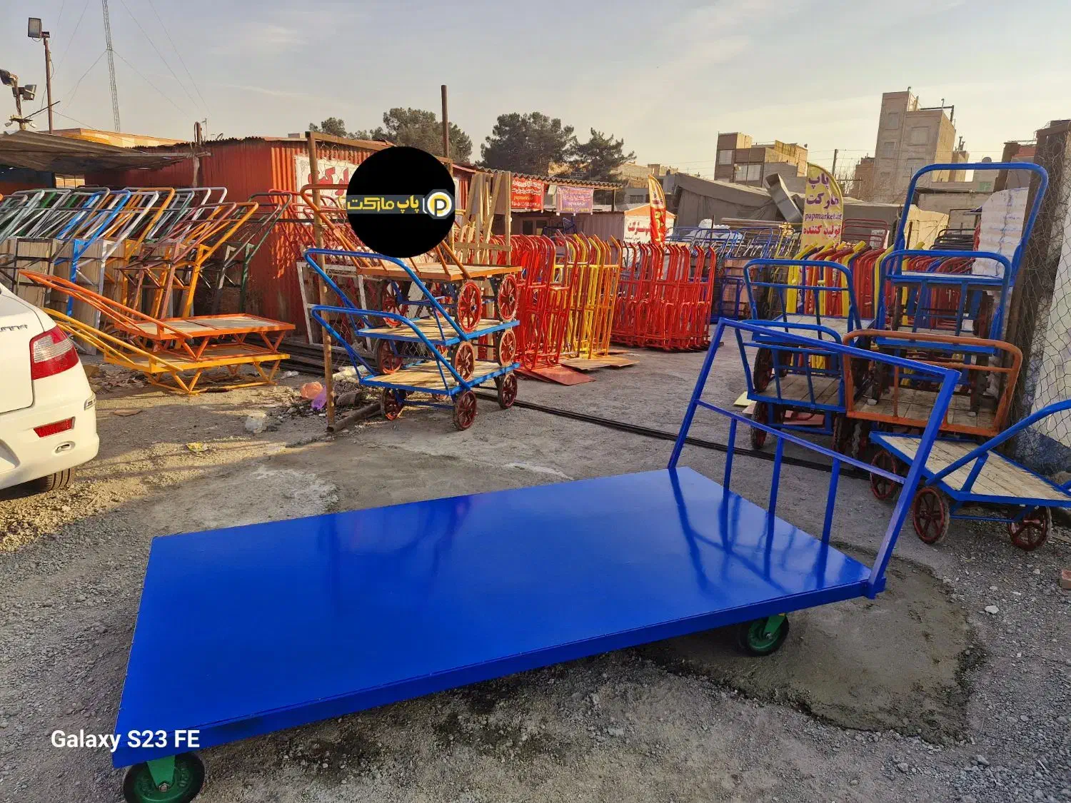 گاری چرخ دار ۲در۱ چرخ دستی سایز بزرگ ۲در۱ متر|ابزارآلات|تهران, خانی آباد نو شمالی|دیوار