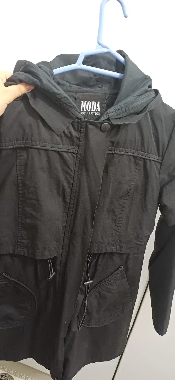 بارانی مشکی شیک|لباس|قروه, |دیوار