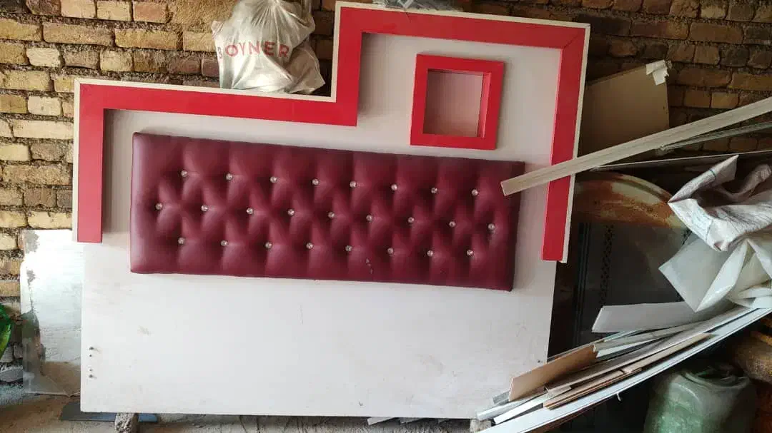 تخت خواب کاملا سالم|تخت و سرویس خواب|سیلوانه, |دیوار