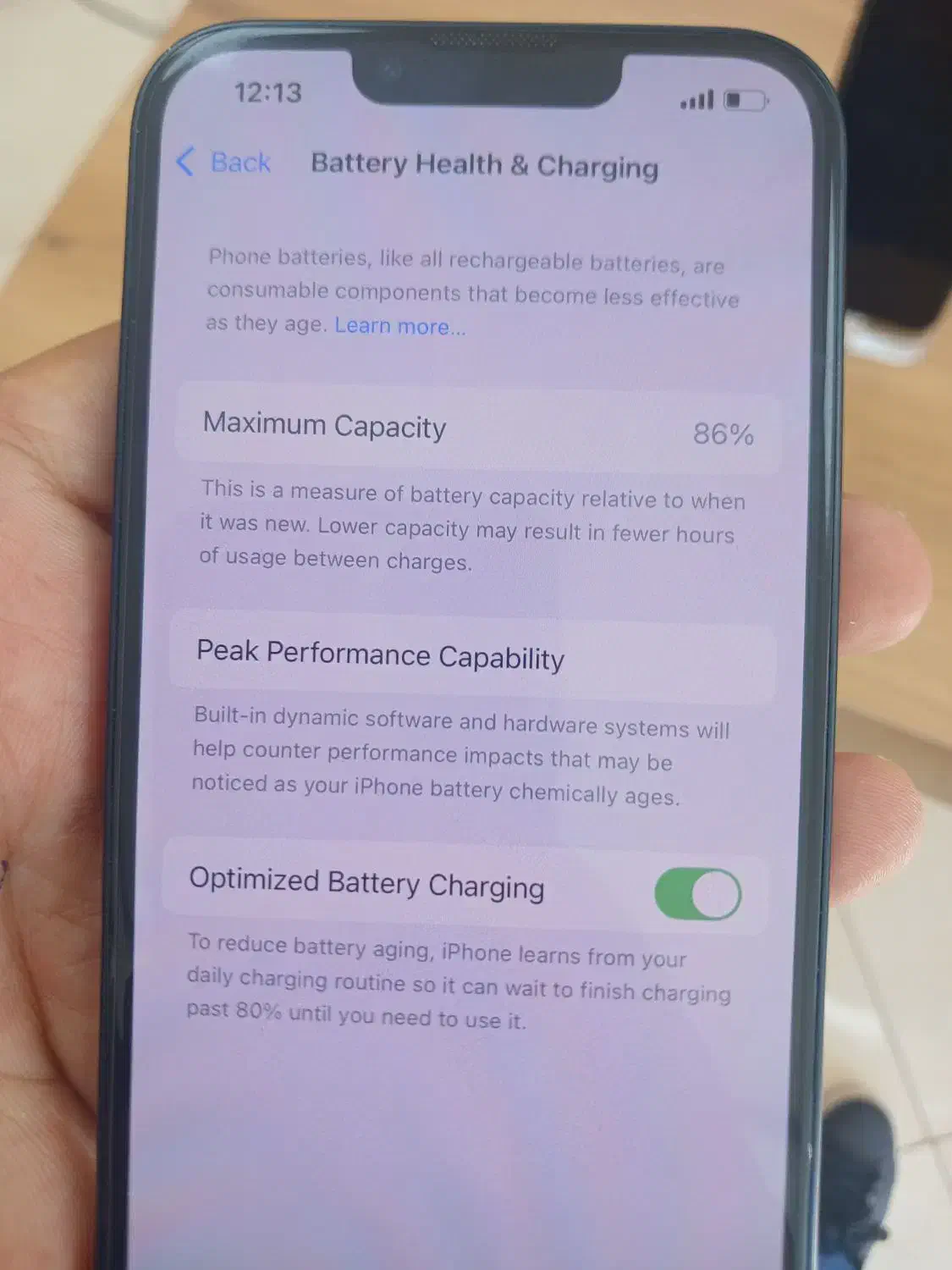 گوشی ایفون ۱۳ نرمال ۱۲۸|موبایل|کاشان, کارگر|دیوار
