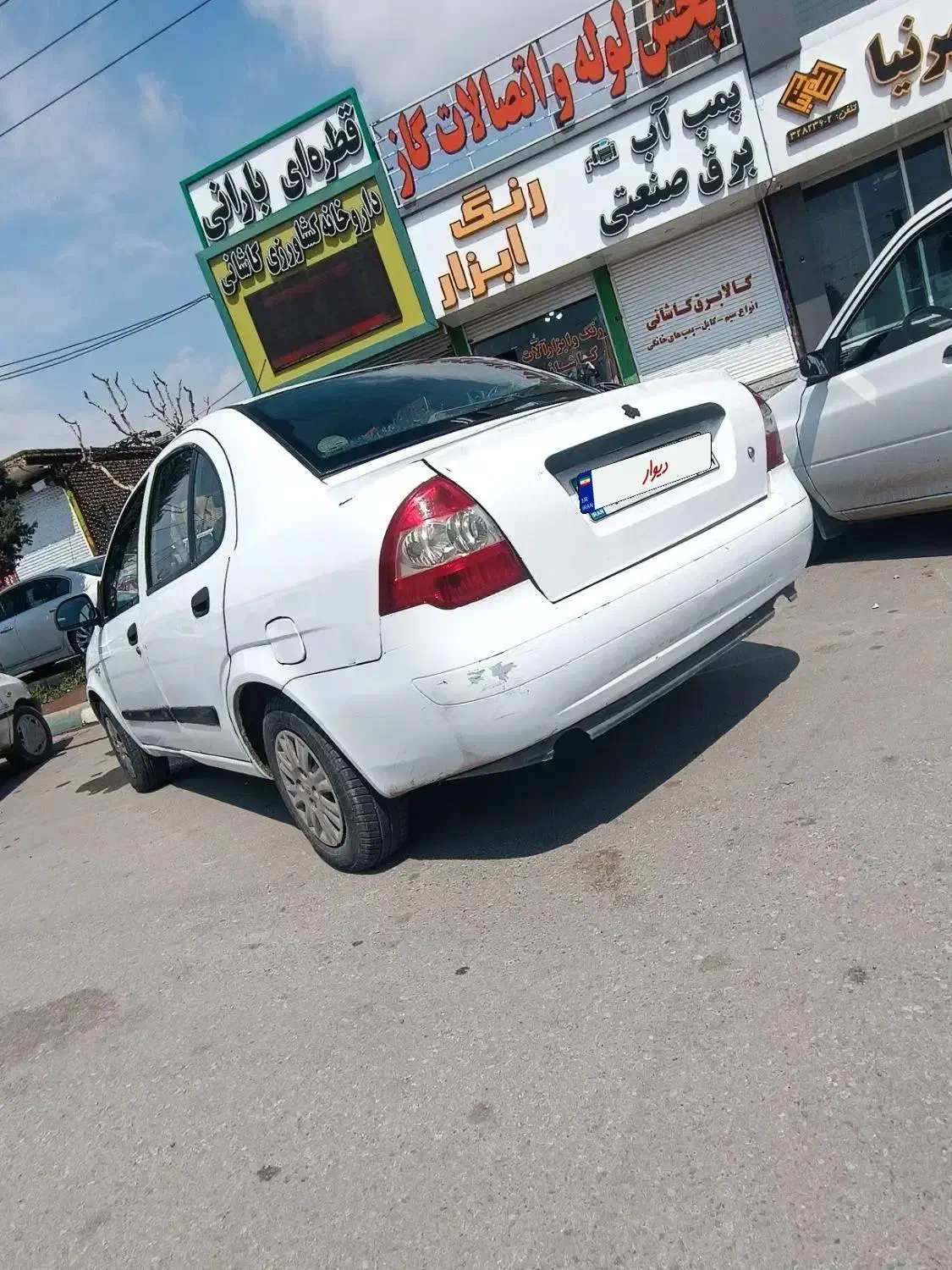 تیبا مدل ۹۲|خودرو سواری و وانت|آبیک, |دیوار