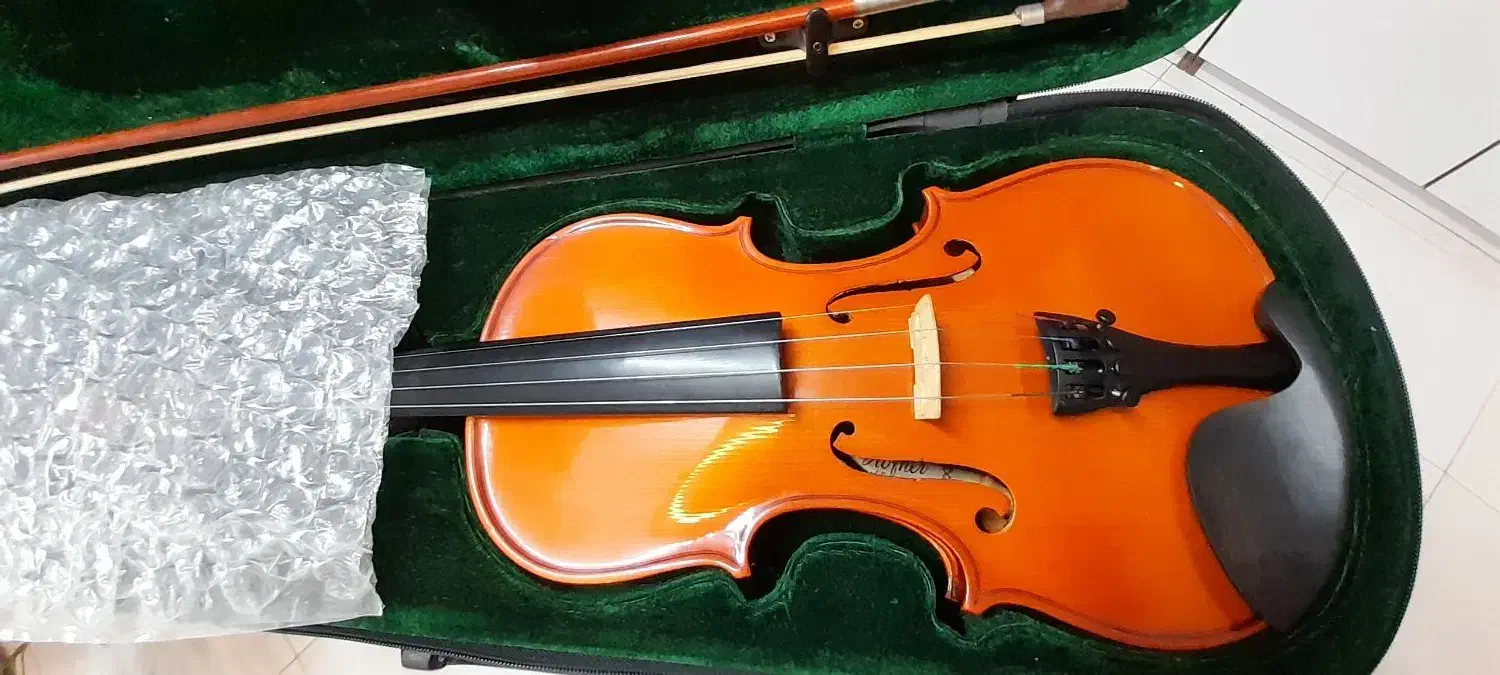 ویولن hofner 045 تمیز با شولدر و تجهیزات|ویولن|اصفهان, نقش جهان|دیوار