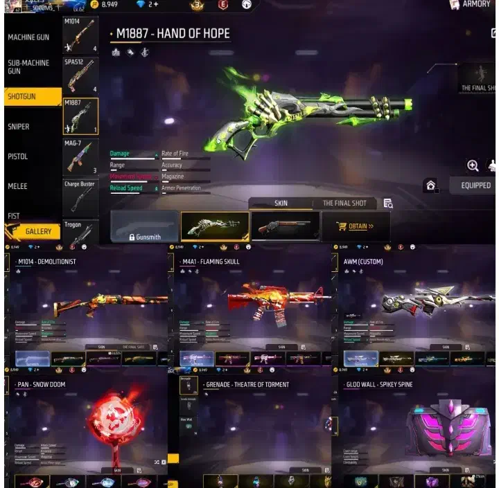 اکانت فری فایر|کنسول، بازی ویدئویی و آنلاین|گرگان, |دیوار