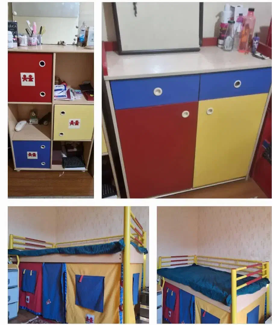 تخت کمد ترکیه ای|تخت و سرویس خواب|شیراز, قصرالدشت|دیوار