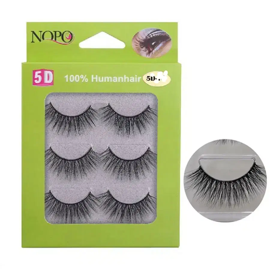 مژه مصنوعی 3D و 5D برند NOPO|آرایشی، بهداشتی، درمانی|قم, باجک یک|دیوار