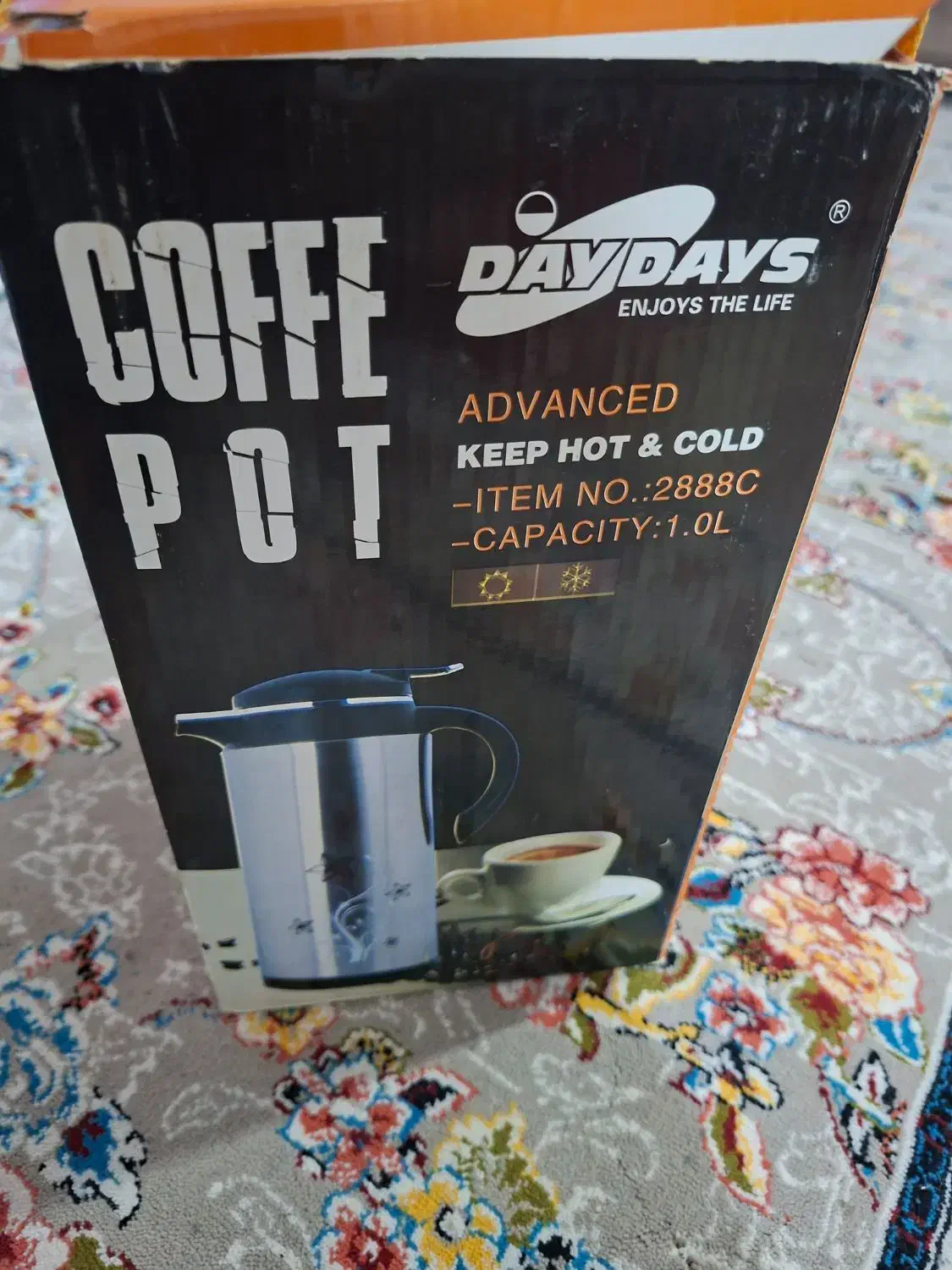 دو عدد فلاسک  نو|قوری، کتری، قهوه‌ساز دستی|بوکان, |دیوار