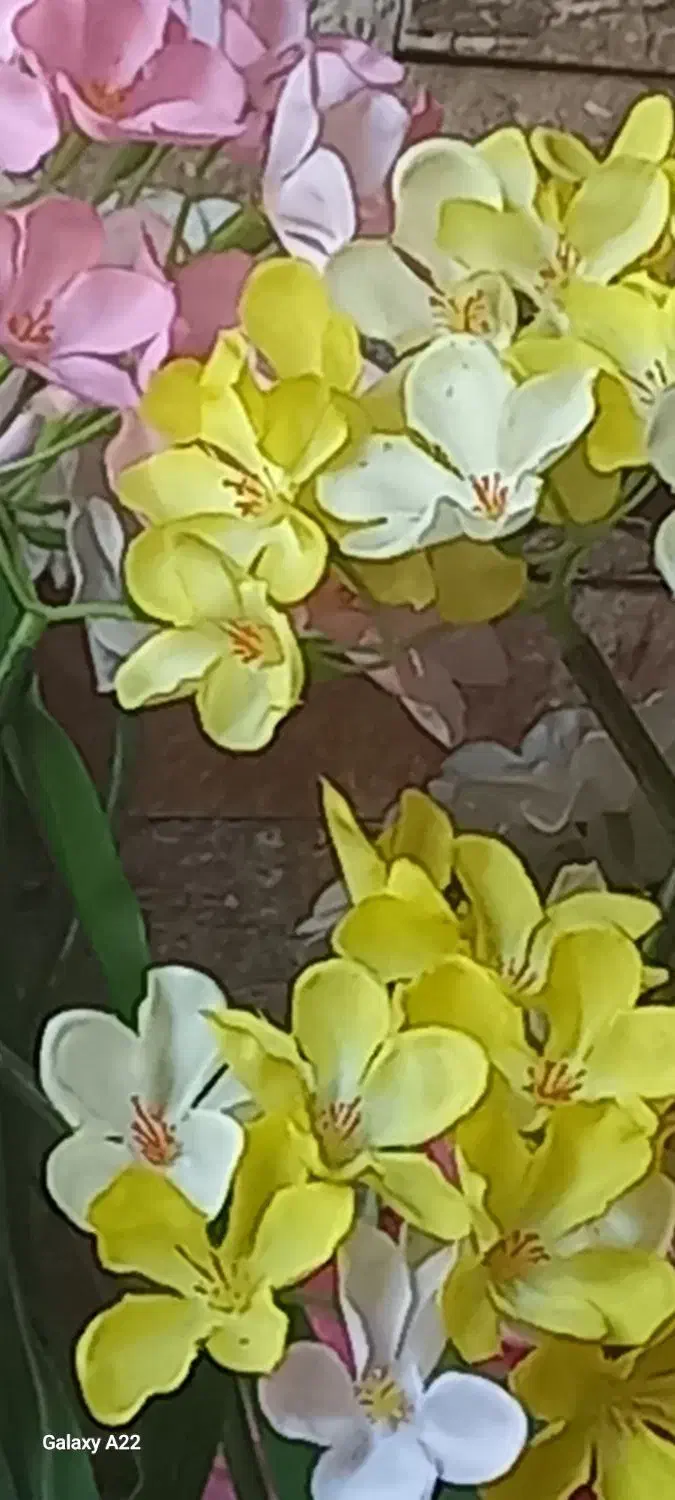 گل شکوفه بهاری|گل مصنوعی|اندیشه, اندیشه فاز ۱|دیوار