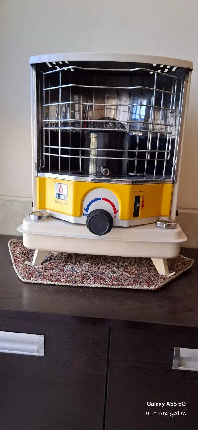 بخاری نفتی فوجیکا ژاپن|بخاری، هیتر، شومینه|شیراز, جوادیه|دیوار