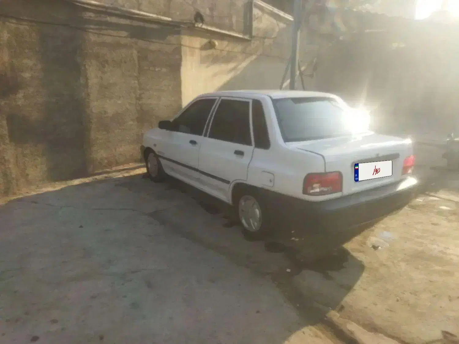 پراید سفید مدل۸۸|خودرو سواری و وانت|گلستان (تهران), |دیوار