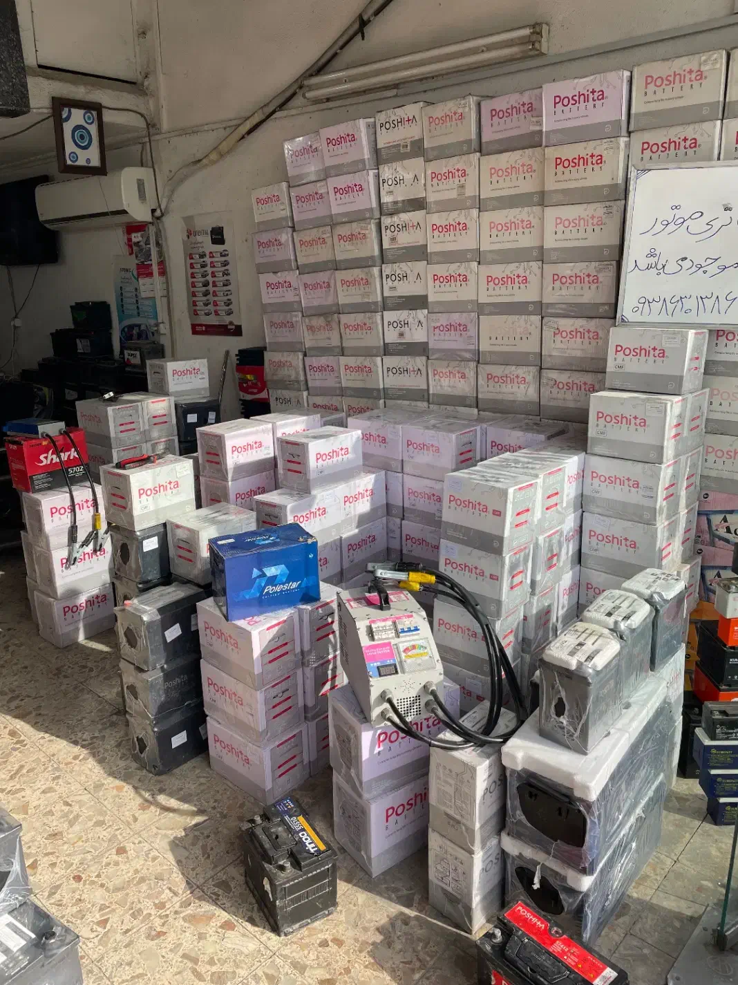 باتری خودرو باطری ماشین سبک و سنگین|قطعات یدکی و لوازم جانبی|گرگان, |دیوار