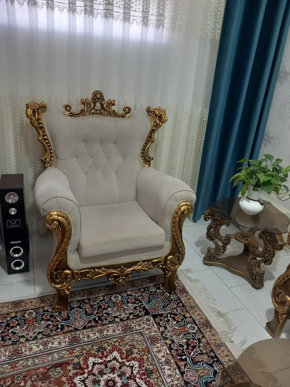 مبل ۷ نفره|مبلمان خانگی و میز عسلی|کاشمر, |دیوار