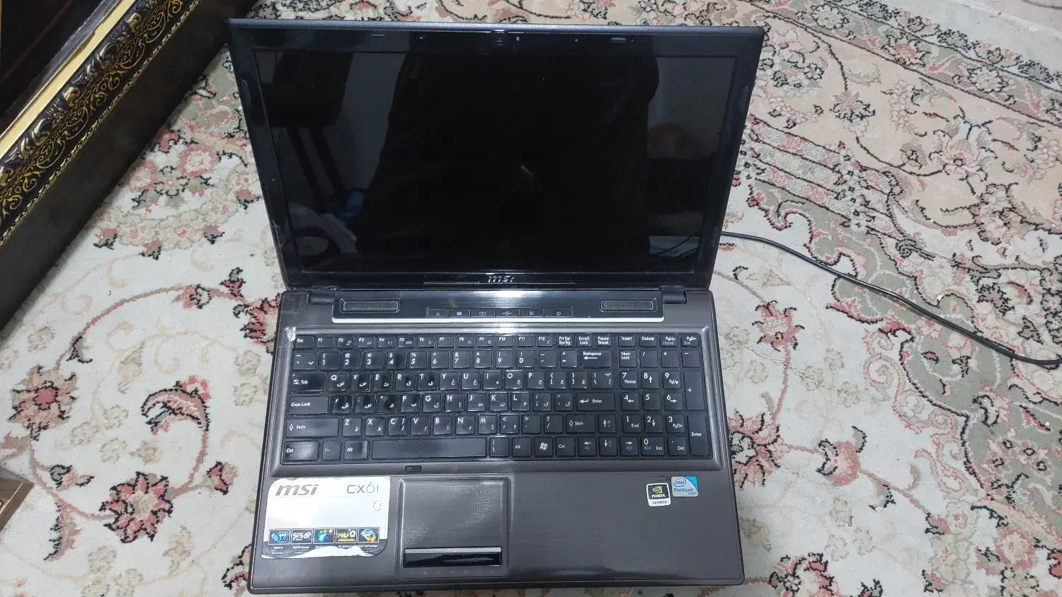 لپ تاپ msi با هارد evo 870 500gb ssd|رایانه همراه|تهران, مهران|دیوار