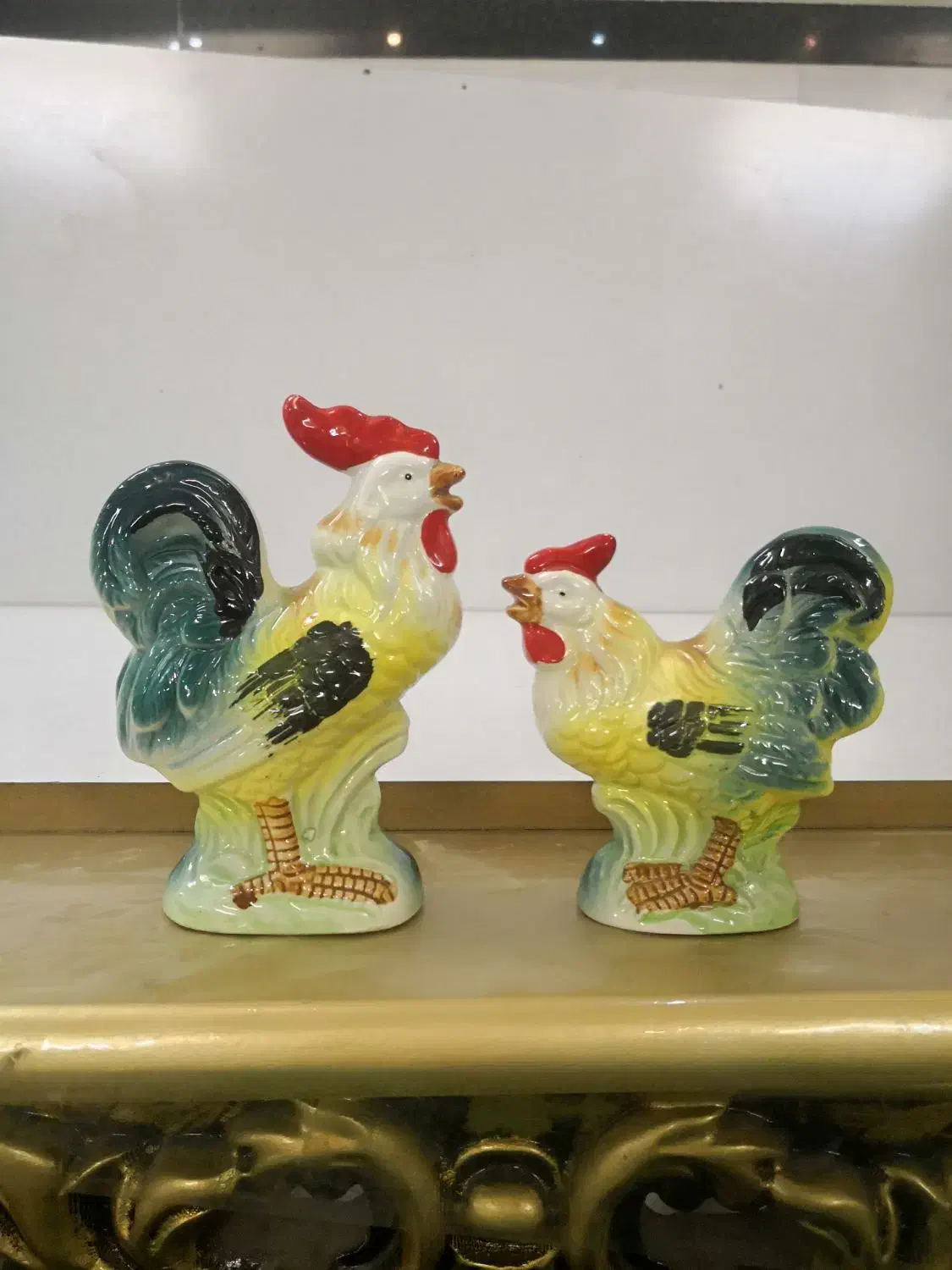 مجسمه های چینی استخوانی بیست تیکه|مجسمه، تندیس، ماکت|قم, منبع آب|دیوار