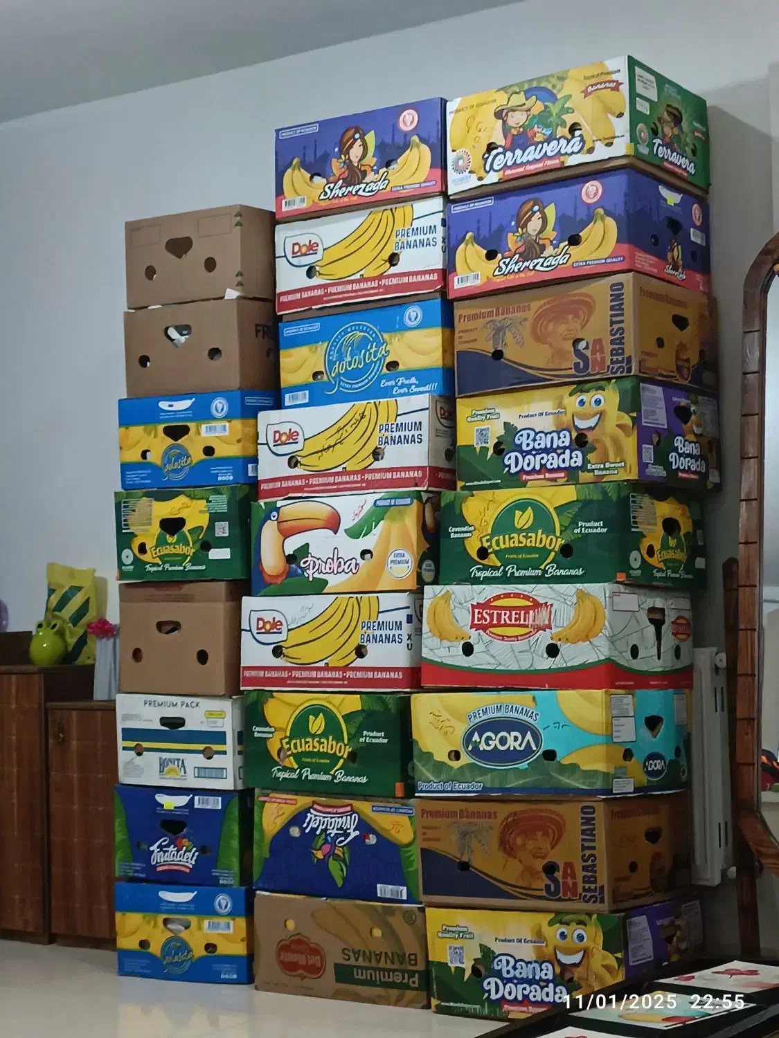 جعبه موز ، کارتن اسباب‌کشی|ابزارآلات|رشت, کوی مهر|دیوار