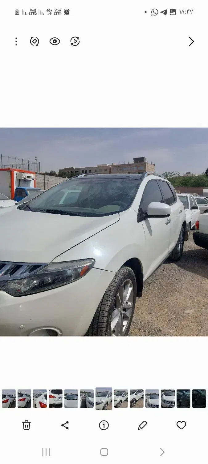 فروش خودرو شاسی بلندنیسان مورانو|خودرو سواری و وانت|قدس, شهر‌قدس|دیوار