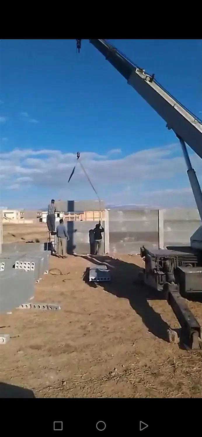 دیوار پیش ساخته بتنی محوطه. سوله. بلوک|مصالح و تجهیزات ساختمان|اصفهان, باغ فدک|دیوار