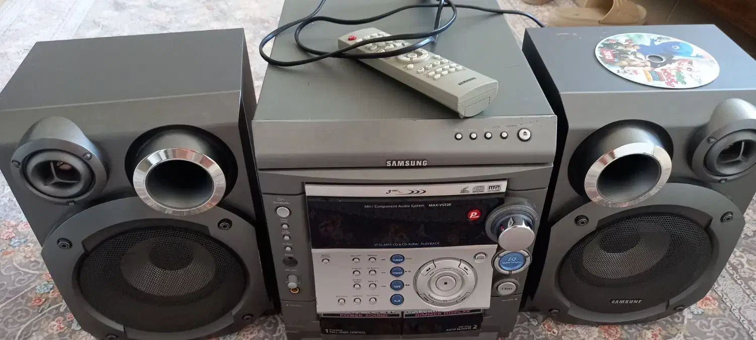 رادیو ضبط سی دی خور مدل ۲۰۰۵ سامسونگ|سیستم صوتی خانگی|کرمانشاه, |دیوار