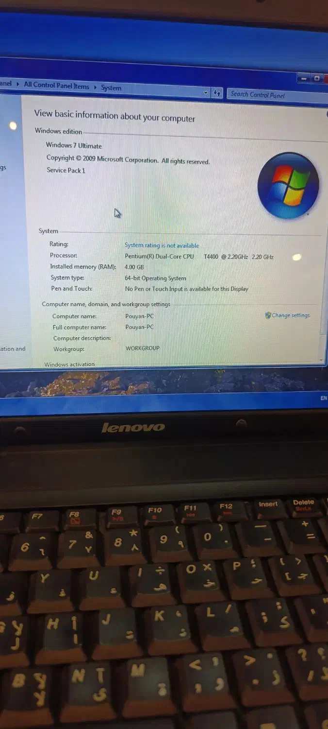 لپ تاپ لنوو|رایانه همراه|قم, کاسه گران|دیوار