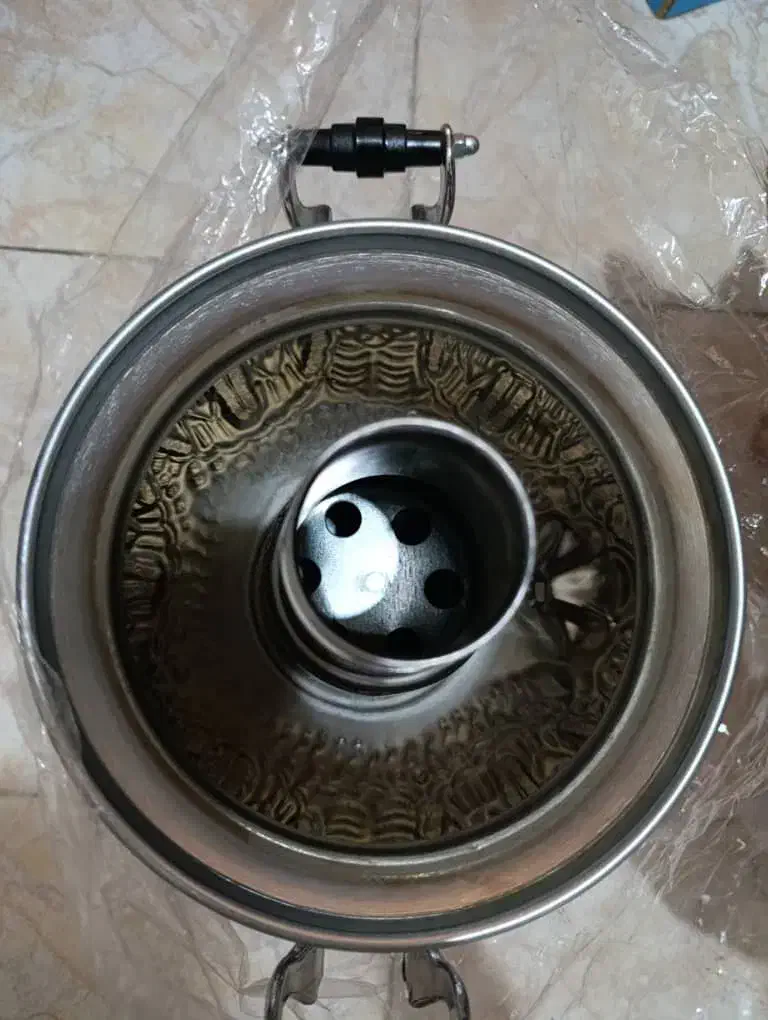 سماور ۸ لیتری قلم کاری شده اکبند|سماور، چایساز، قهوهساز|تبریز, |دیوار