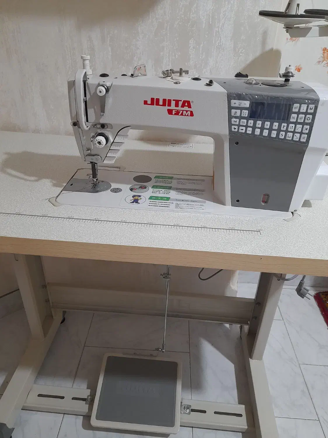 جدیدترین مدل چرخ راسته دوز juita F7M|چرخ خیاطی و ریسندگی|تبریز, |دیوار