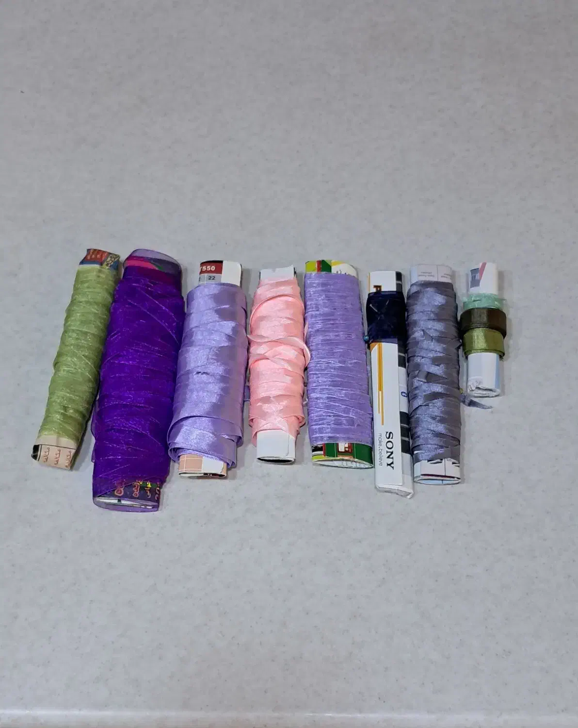 روبانهای حریر و ساتن،،|لوازم خیاطی و بافتنی|اصفهان, باغ نگاره|دیوار