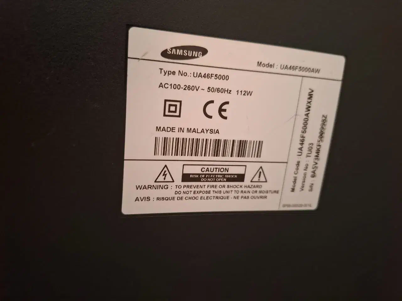 تلوزیون سامسونگ صفحه خراب|تلویزیون و پروژکتور|بیضا, |دیوار