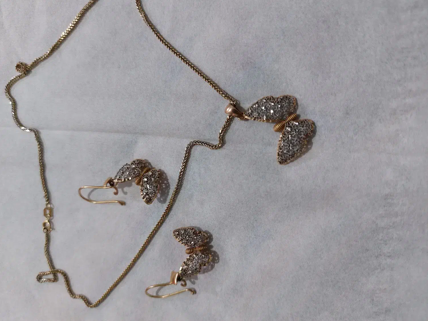 نیم ست پلاک گوشواره|جواهرات|نیشابور, دارایی|دیوار