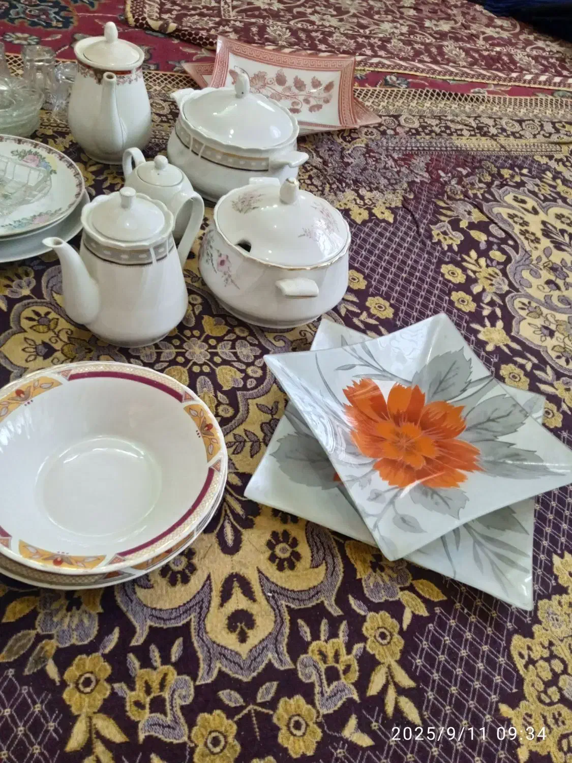 ظروف چینی|ظروف سرو و پذیرایی|گلبهار, شهر جدید گلبهار|دیوار