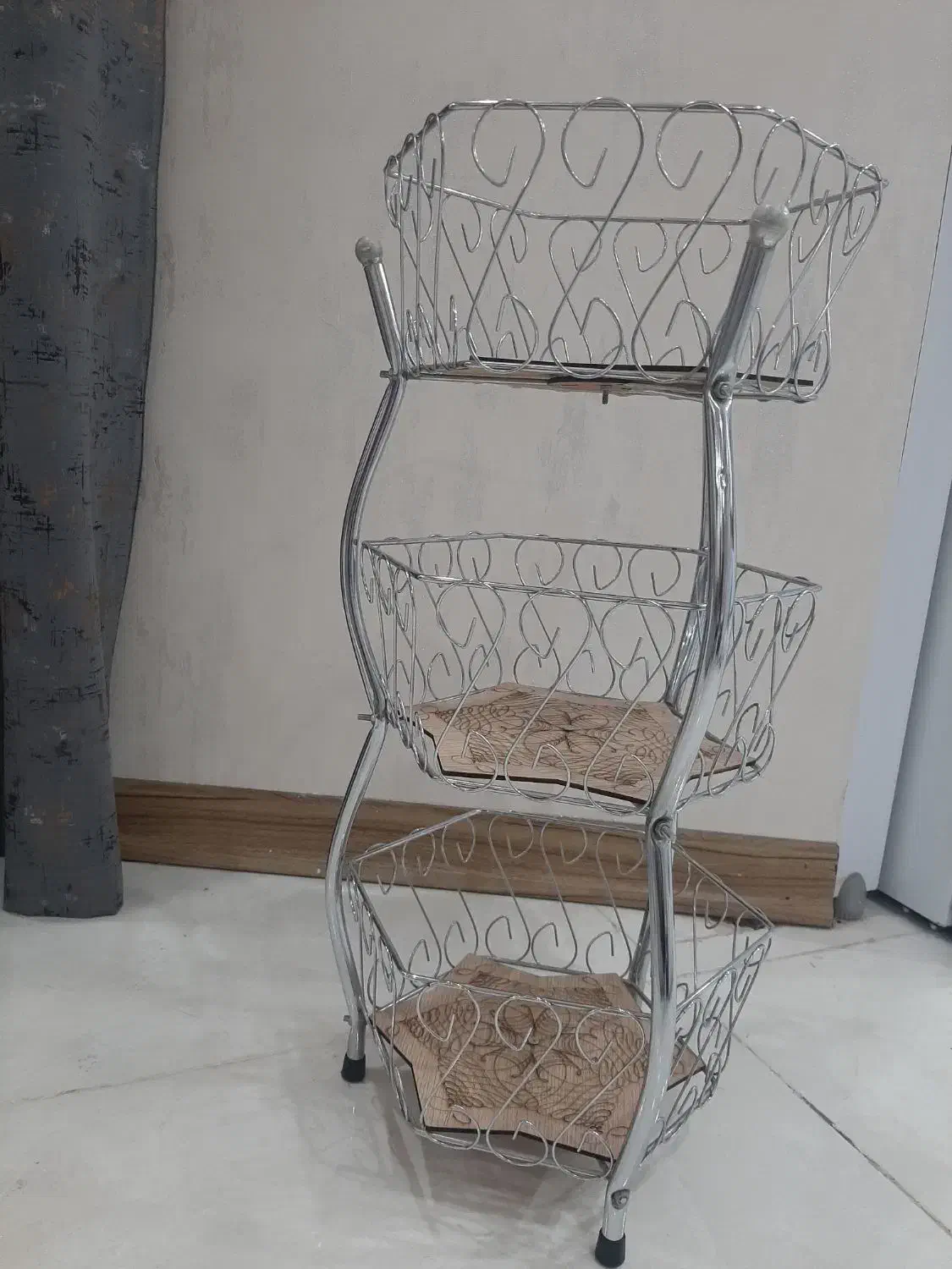 جا پیاز وسیب زمینی|ظروف نگهدارنده، پلاستیکی، یکبارمصرف|جم, |دیوار