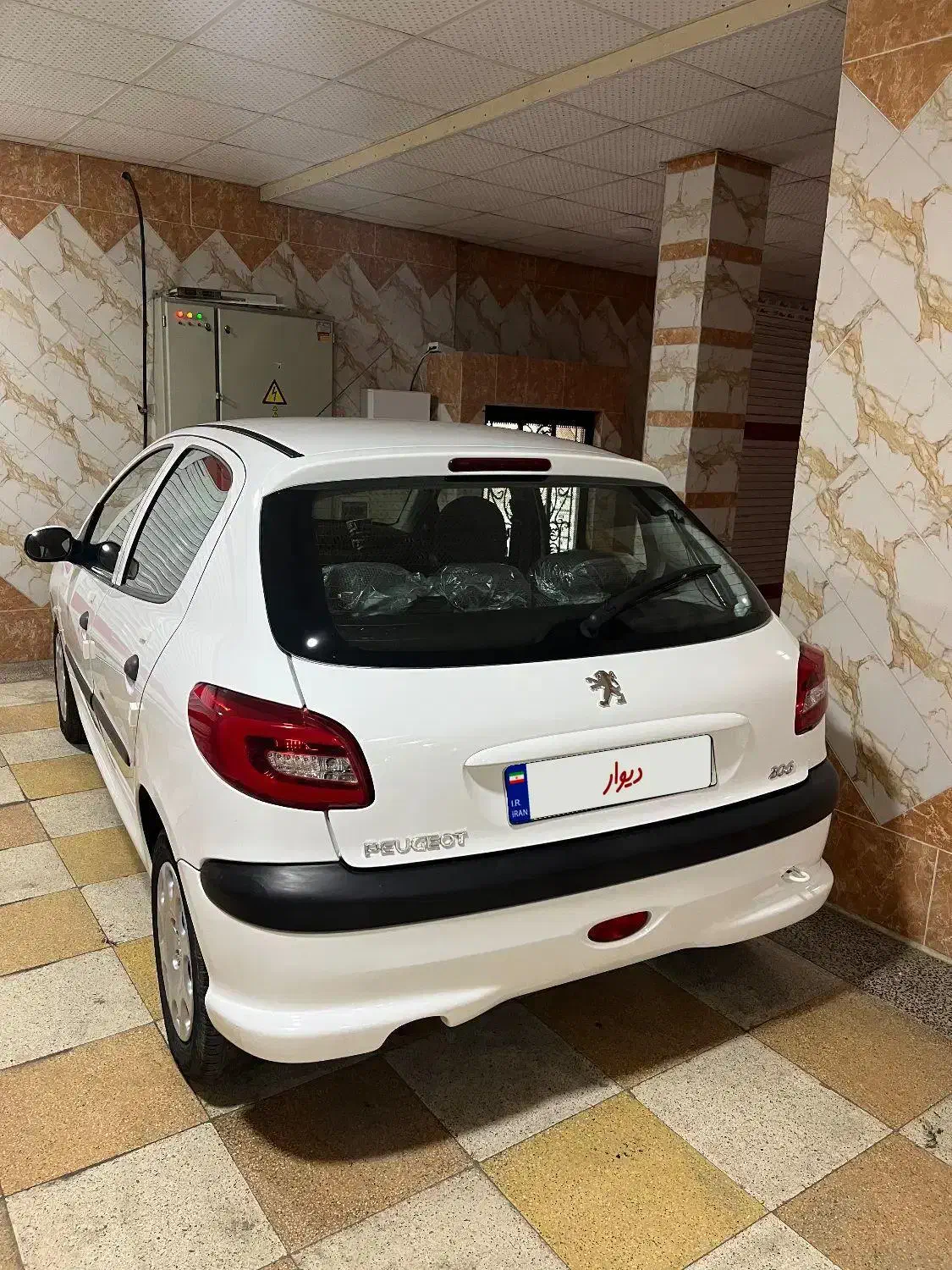 پژو206تیپ5مدل98|خودرو سواری و وانت|لاهیجان, گلستان|دیوار