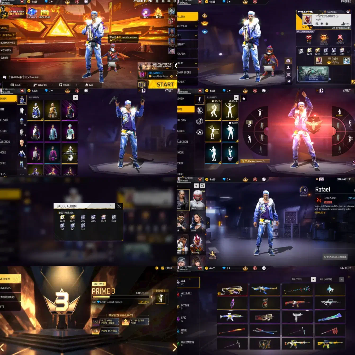 اکانت فری فایر لول 40 قیمت مناسب.|کنسول، بازی ویدئویی و آنلاین|زنجان, |دیوار