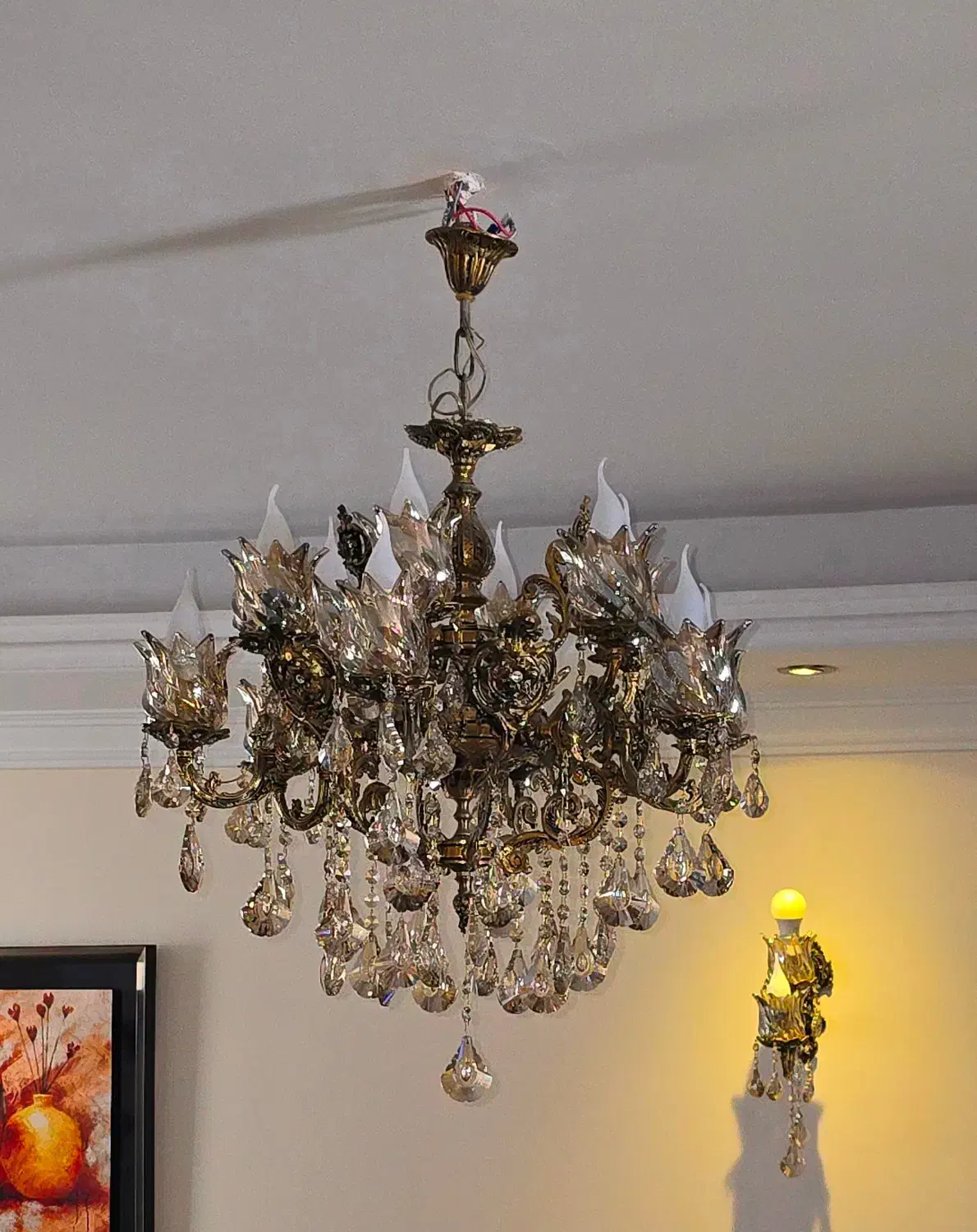 لوستر برنز|لوستر و چراغ آویز|تهران, سازمان برنامه جنوبی|دیوار