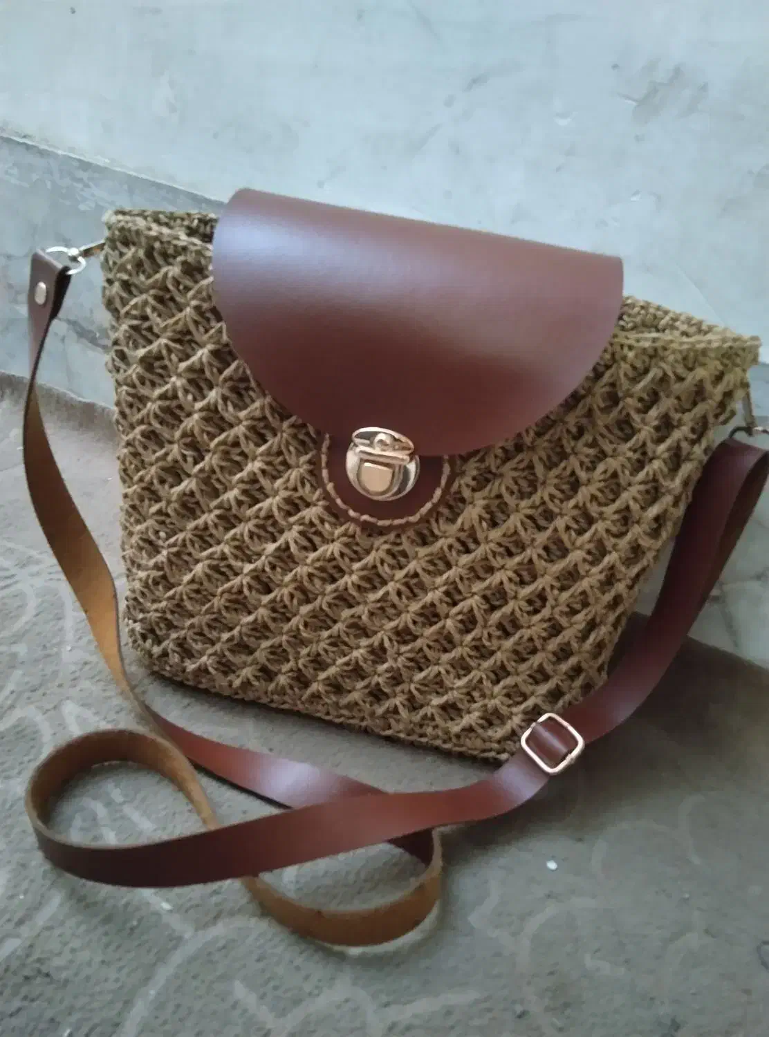 بافتنی زیبا با مکرومه|لوازم خیاطی و بافتنی|مشهد, ولیعصر (شهرک غرب)|دیوار