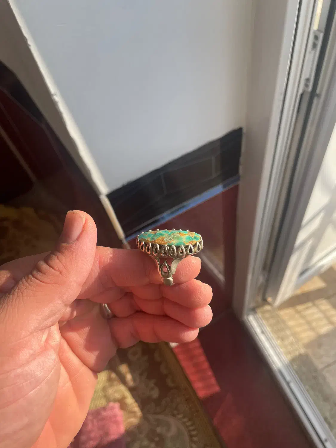 انگشتر فیروزه|جواهرات|دیواندره, |دیوار